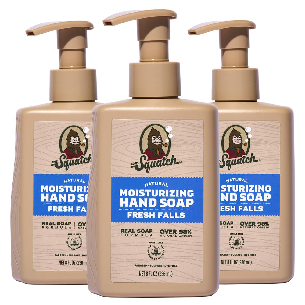 Dr. Squatch front packaging showing 3-pack and clear labeling for convenience