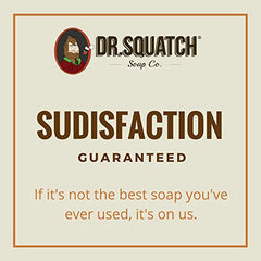 Dr. Squatch bars cut and stacked to show size and long-lasting value