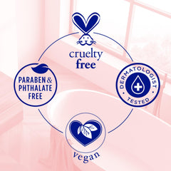 Dr Teal's bottle label details showing ingredients and calming claims