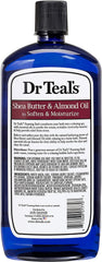 Dr Teal's foamy lather close-up conveying soft luxurious texture