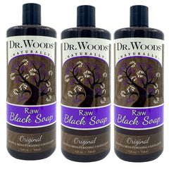 Dr. Woods bottle front view showing branding and original formula for natural cleansing