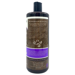 Close-up pouring Dr. Woods soap texture illustrating thick lather and easy application