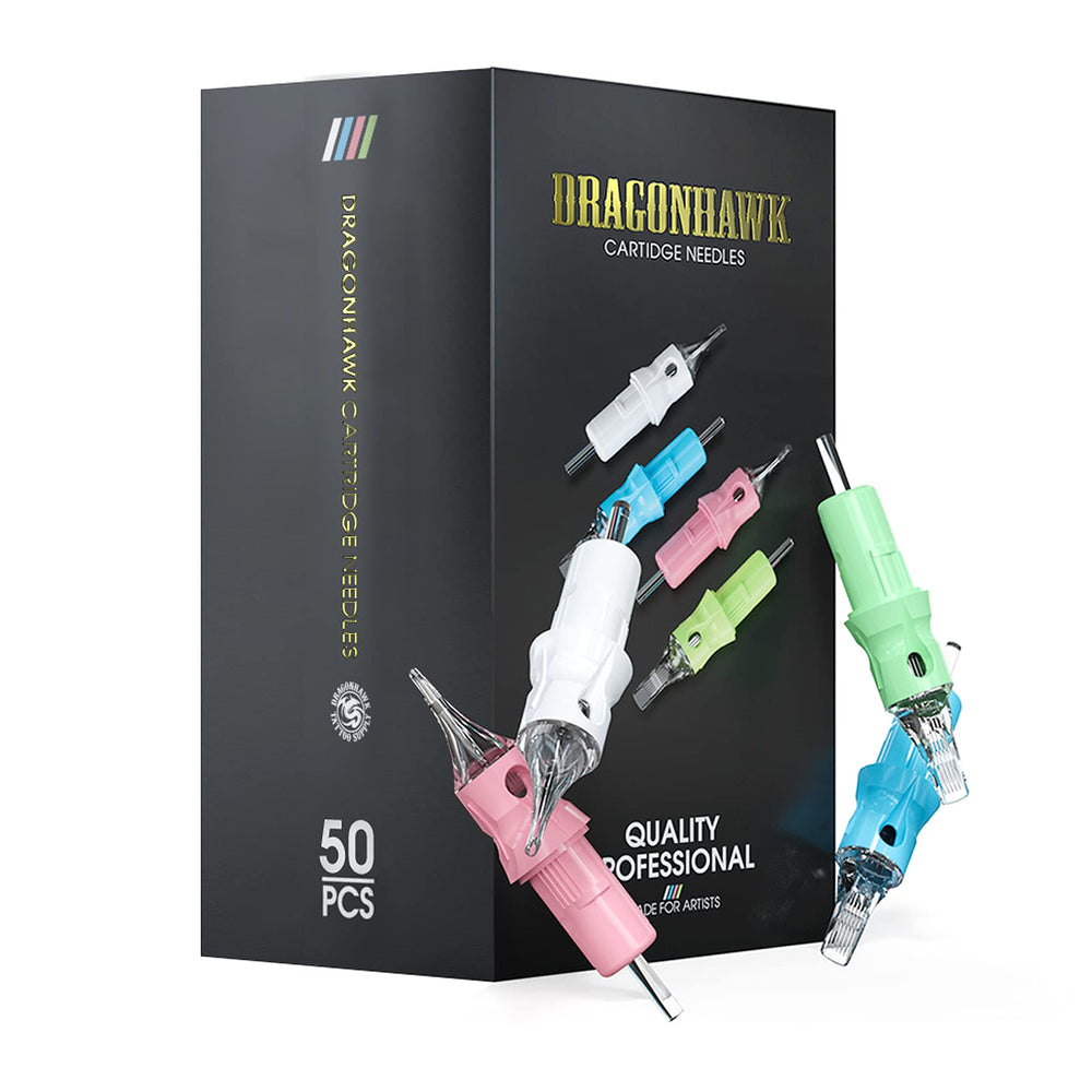 Dragonhawk front packaging showing 50pcs kit and mixed sizes for convenience