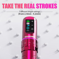 Dragonhawk L3 grip close-up highlighting comfort and steady control