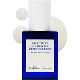 Dr.Althea front bottle showing clean vegan retinol serum packaging and clear branding benefits
