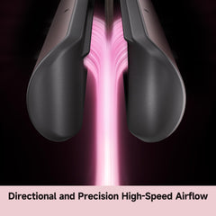 dreame straightening brush close detail creating smooth strands with gentle tension