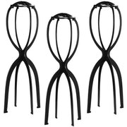 Dreamlover front view of tall wig stand showing stable support and neat display