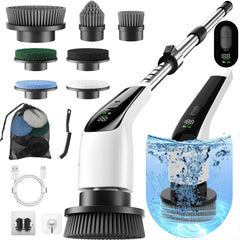 dreazu front unit with brush attached showing ergonomic grip and faster scrubbing