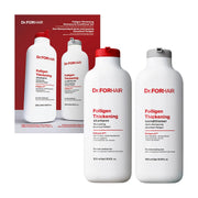 DR.FORHAIR front packaging showing the thickening shampoo and conditioner set for fuller hair