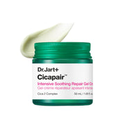 Dr.Jart+ jar front view showing label and size, clear product identity and packaging benefit