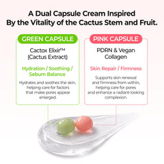 Dr.Melaxin cream texture on spoon showing lightweight hydration and smooth finish