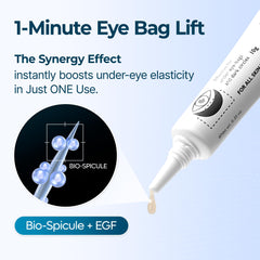 Dr.Melaxin application step pressing cream under-eye for targeted lifting