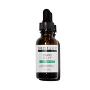 DRMTLGY front packaging showing serum bottle and label for quick product ID and trust