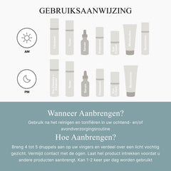 DRMTLGY ingredient label close-up highlighting peptides and ceramides benefits
