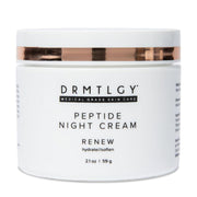 DRMTLGY jar front view showing sleek packaging and clear product benefit