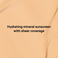 DRMTLGY applied on face demonstrating even coverage and radiant finish