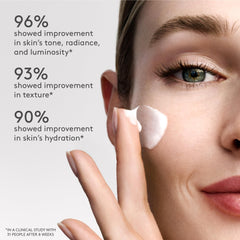 Drunk Elephant cream texture close-up highlighting lightweight, fast-absorbing hydration