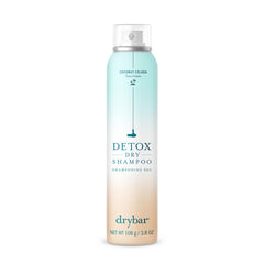 Drybar Detox front packaging showing size and branding benefits