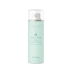 Drybar Detox front packaging showing travel-size convenience and clean scent