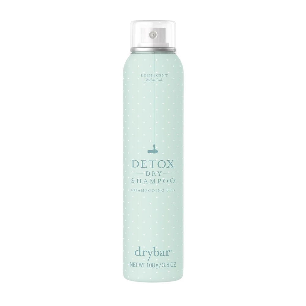 Drybar Detox front packaging showing 3.8 oz can and label, for quick identification
