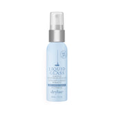 Drybar Liquid Glass front packaging showing bottle and label benefits