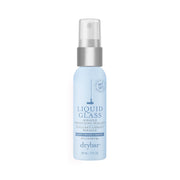 Drybar Liquid Glass front packaging showing bottle and label benefits