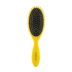 Drybar Super Lemon Drop front view showing shape and soft-touch grip for comfortable detangling