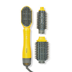 Drybar Triple Shot front view showing the base and attachment connection for easy styling
