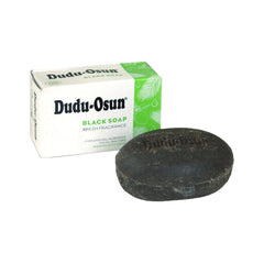 Dudu-Osun bar next to ruler showing 5 oz size and practical portioning advantage