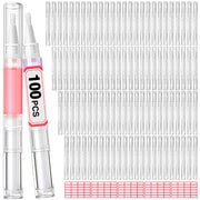 DupakSYS front view showing pack of empty pens and labels for organized storage