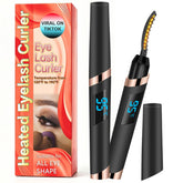 Dust2Oasis curler front view showing compact design and on/off button for easy use