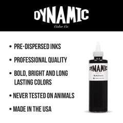 Dynamic Color close-up of 1 oz bottle label and lot number for studio traceability