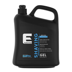 E Elegance front packaging showing clear shaving gel and benefits