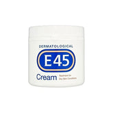 E45 front packaging twin pack showing product and clear labeling for reliable care