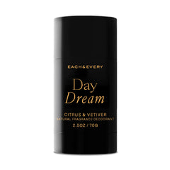Each & Every front packaging showing Day Dream scent and size, clear product information