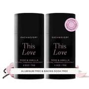 Each & Every front packaging showing two sticks and scent label for quick choice
