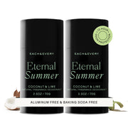 Each & Every front packaging showing coconut lime scent and benefits