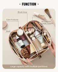EACHY fully open flat-lay view offers quick-access organization benefit