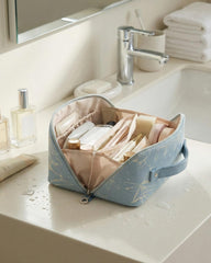 EACHY textured PU leather close-up highlighting water-resistant finish