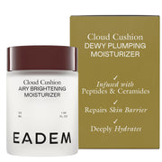 EADEM jar front view showing label and compact design for easy storage