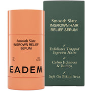 EADEM front packaging showing serum and roller, aids quick identification