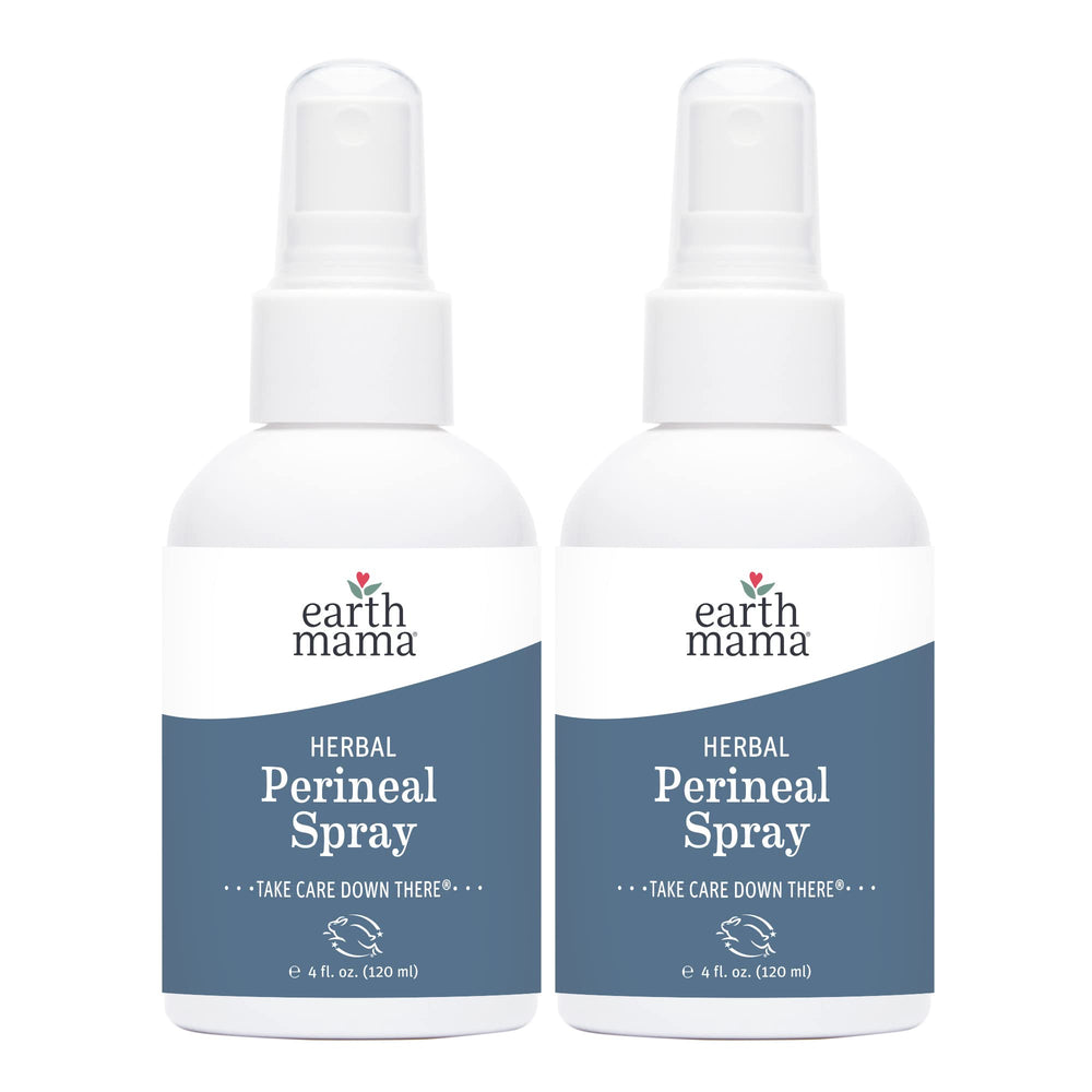 Earth Mama front packaging showing perineal spray for cooling comfort