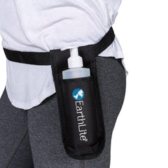 EarthLite holster front view showing secure pocket and neat profile for easy access