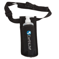 EarthLite strap close-up showing adjustable buckle and durable woven nylon for comfort
