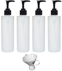 Earth's Essentials front view of four-pack bottles showing neat organization