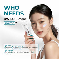 EASYDEW product label with ingredients list showing science-driven formulation benefit