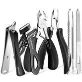EBEWANLI front view open kit showing all seven tools and pouch for organized storage