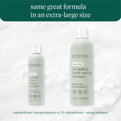 EcoTools close-up label highlighting fragrance-free and vegan benefits