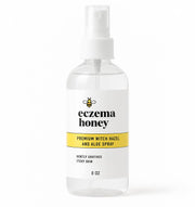 ECZEMA HONEY front bottle view showing label and size for easy identification