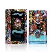 ED HARDY bottle front view showing bold packaging and confident style